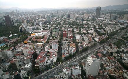 Se registra cielo parcialmente nublado en el Valle de México