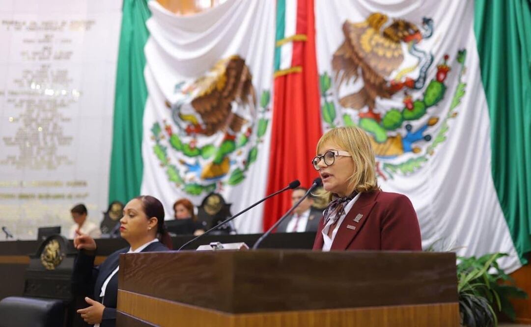 Diputada resulta lesionada en forcejeo en Congreso de Tamaulipas