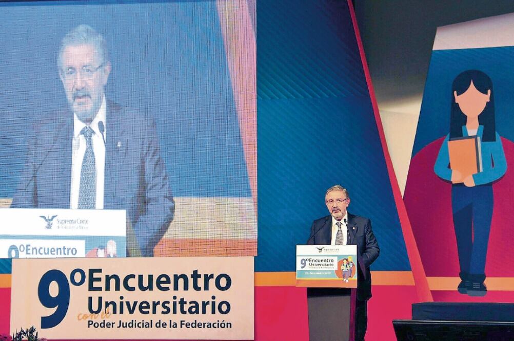 El ministro presidente de la Suprema Corte de Justicia de la Nación, Luis María Aguilar Morales, afirma que el deber de los integrantes del Poder Judicial de la Federación (SCJN)