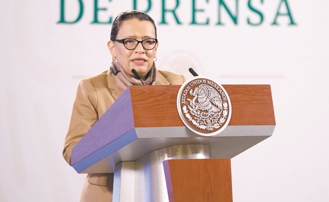 Rosa Icela Rodríguez. Foto: ARCHIVO EL UNIVERSAL