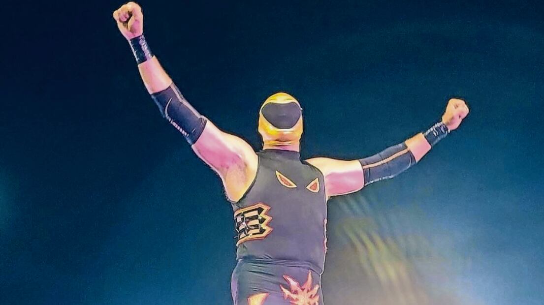 Más que gladiador, se trata de un verdadero paladín en el cuadrilátero. Foto: Instagram