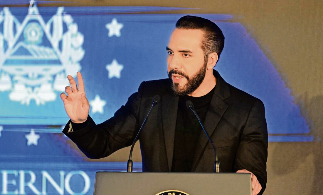 El presidente de El Salvador, Nayib Bukele, el 19 de marzo pasado. Foto: Marvin Recinos / AFP)