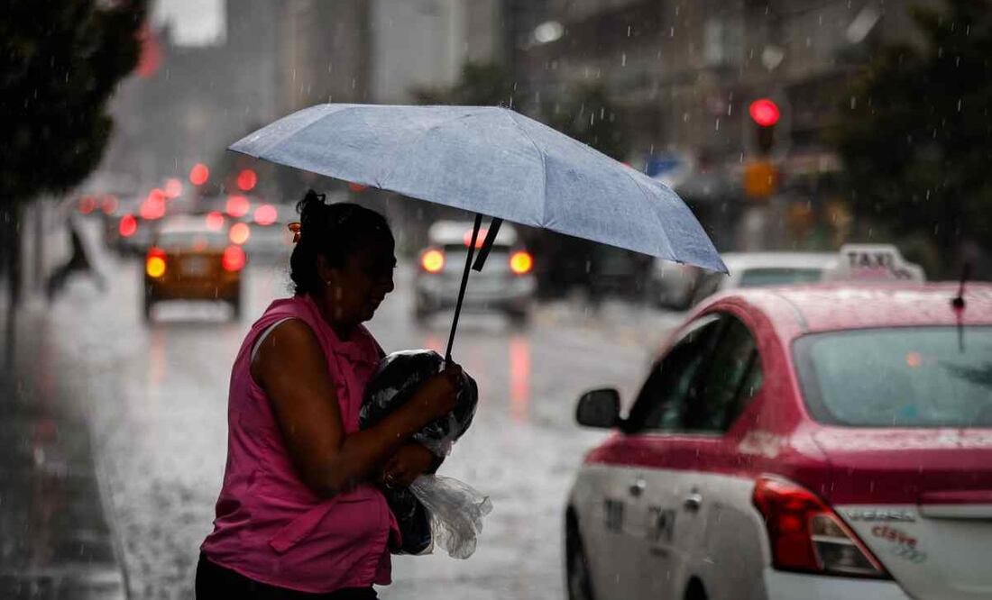 Activan alerta amarilla por lluvias fuertes y posible caída de granizo en 6 alcaldías de CDMX.- Foto: Diego Simón Sánchez. EL UNIVERSAL