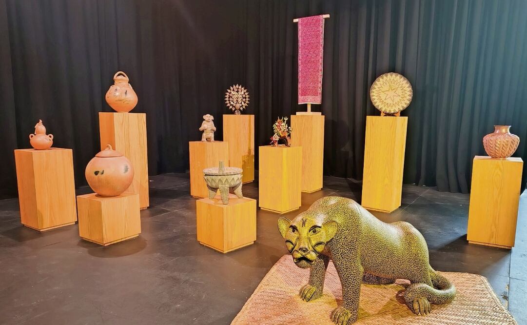 Las piezas de distintas disciplinas y técnicas serán mostradas en stands en Los Pinos. Foto: Cristopher Cabello / EL UNIVERSAL