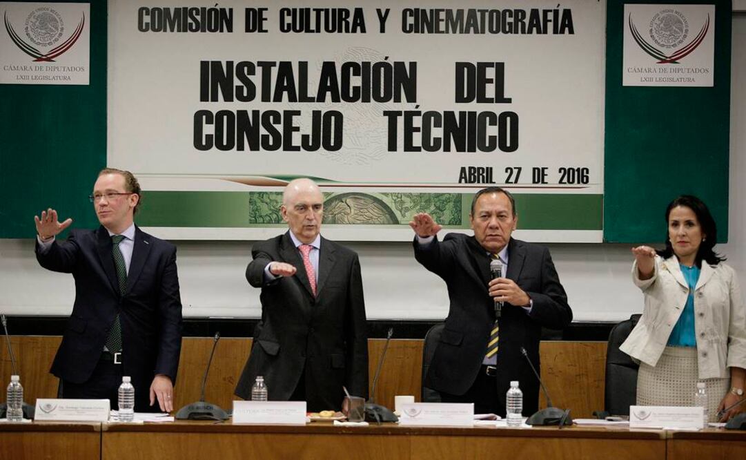 Instalación del Consejo Técnico Consultivo para la elaboración de la Ley General de Cultura. FOTO: Ivan Stephens. EL UNIVERSAL.