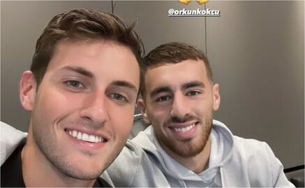 Santiago Giménez y el capitán del Feyenoord acaban con la polémica; presumen su amistad