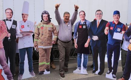 "Yo soy la corcholata a vencer", dice Marcelo Ebrard en Ixtapaluca