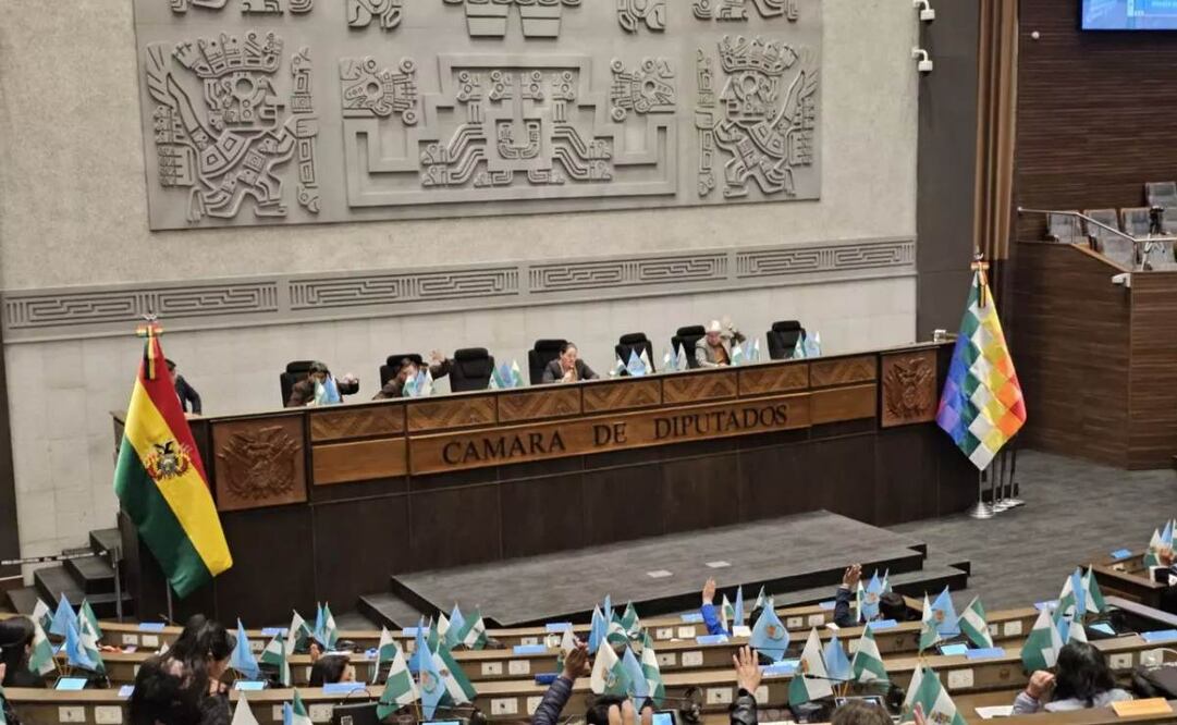 Congreso de Bolivia. (17/09/25) Foto: Cámara de Diputados