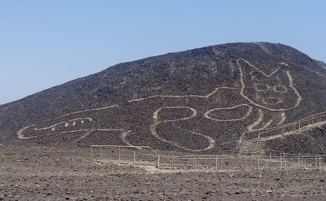 La Pampa de Nazca, hogar de los famosos geoglifos que forman parte del listado de Patrimonio Mundial de la Unesco desde 1994. Foto: EFE/Ministerio de Cultura 