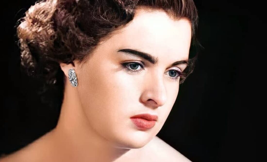 Alma Delia Fuentes. Foto: Instagram @divas_mexicanas_colorized