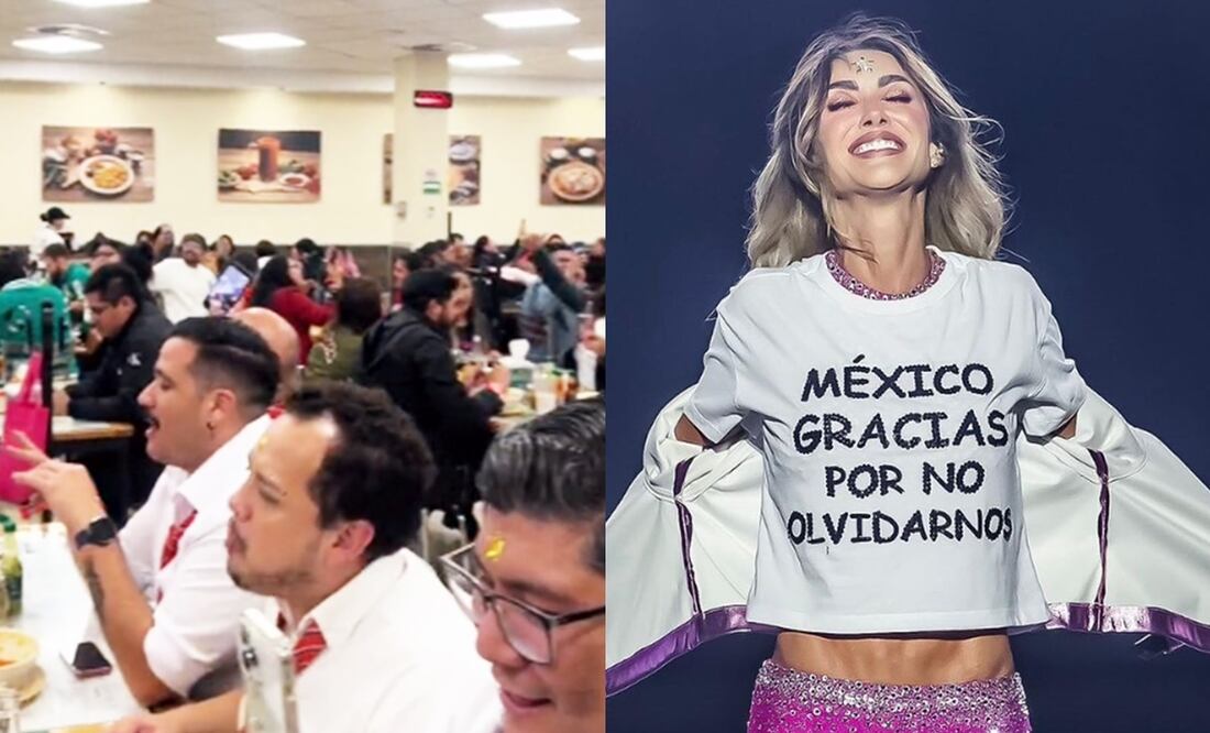 A pesar de que el concierto ya había termiando, fans de RBD siguieron coreando sus canciones en un restaurante.
Foto: TikTok e Instagram