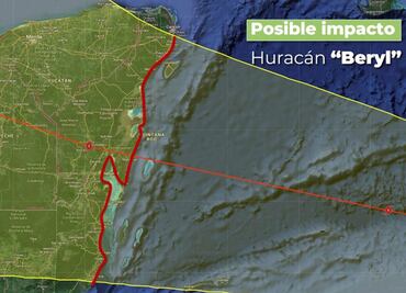 Huracán Beryl en vivo; Últimas noticias, afectaciones y trayectoria hacia México