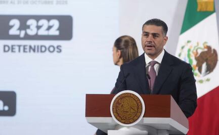 12 penales concentran 56% de las líneas telefónicas denunciadas por extorsión: Harfuch; van por bloquear señales en cárceles