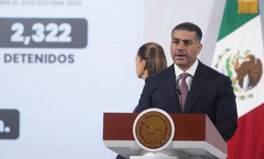 Omar García Harfuch, secretario de Seguridad y Protección Ciudadana. Foto: Carlos Mejía/EL UNIVERSAL