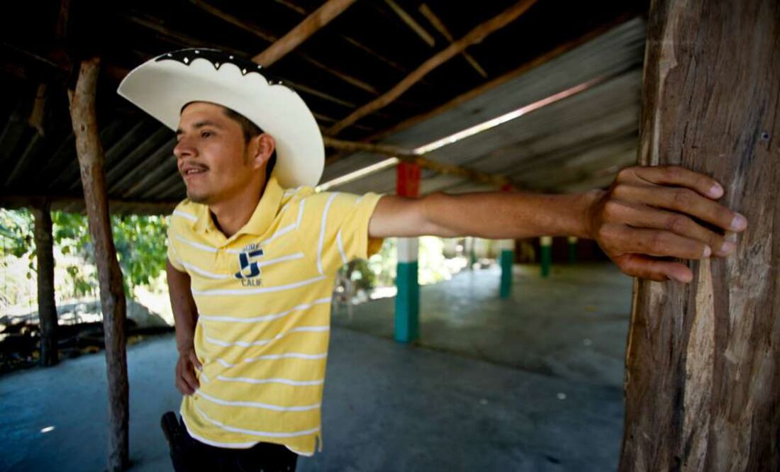 Semeí Verdía Zepeda, líder comunitario de Ostula. Foto: Archivo EL UNIVERSAL