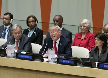 Trump pide reformas "audaces" para fortalecer ONU