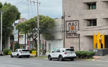 Muere hombre dentro de habitación de hotel en alcaldía Coyoacán; recibió un disparo de arma de fuego