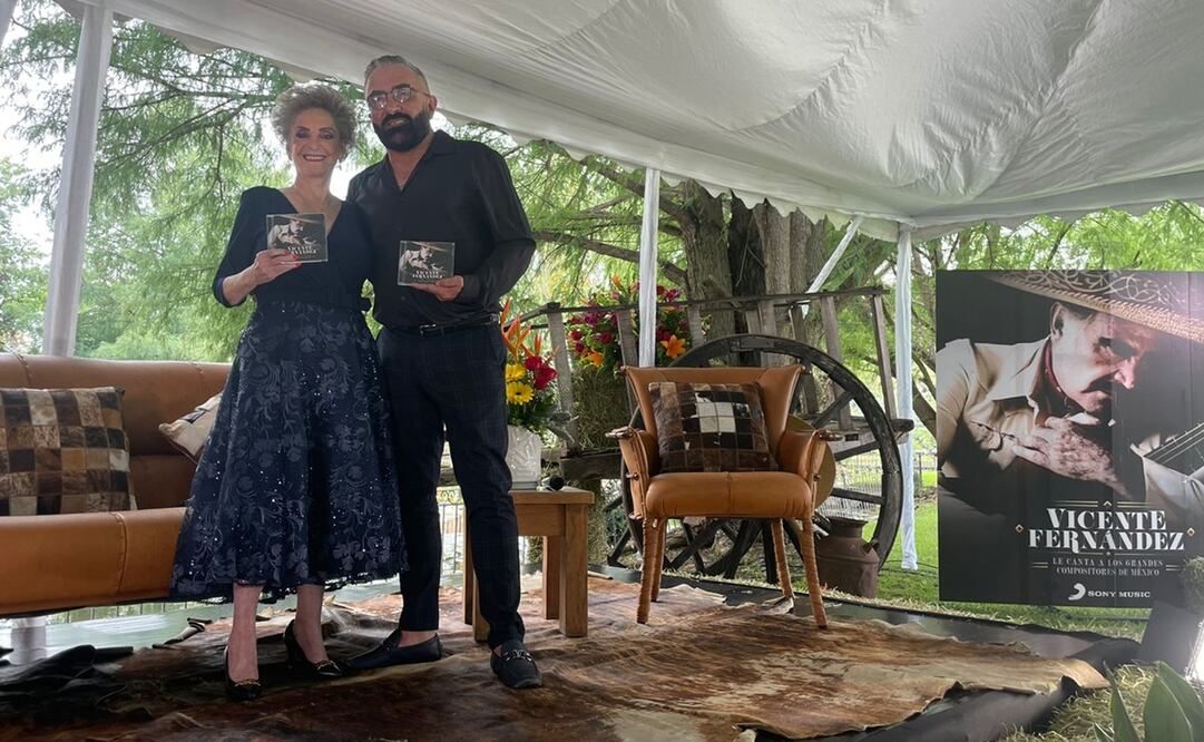 El disco estará compuesto por 20 temas de los compositores a los que el "Charro de Huentitán" más admiraba. Foto: Nicole Trejo / EL UNIVERSAL