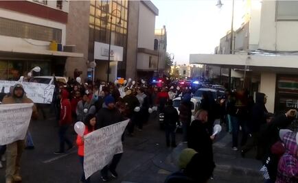 Marchan en Coahuila contra gasolinazo