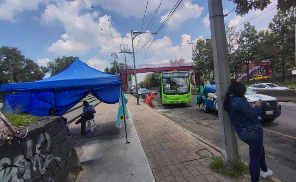 RTP acorta traslados por cierre de la Línea 3 del Cablebús; apoyo gratuito aun duplica tiempo del servicio elevado.
Foto: Arantxa Meave