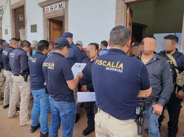 Detienen a 10 policías por secuestro y desaparición forzada en Teretan, Michoacán