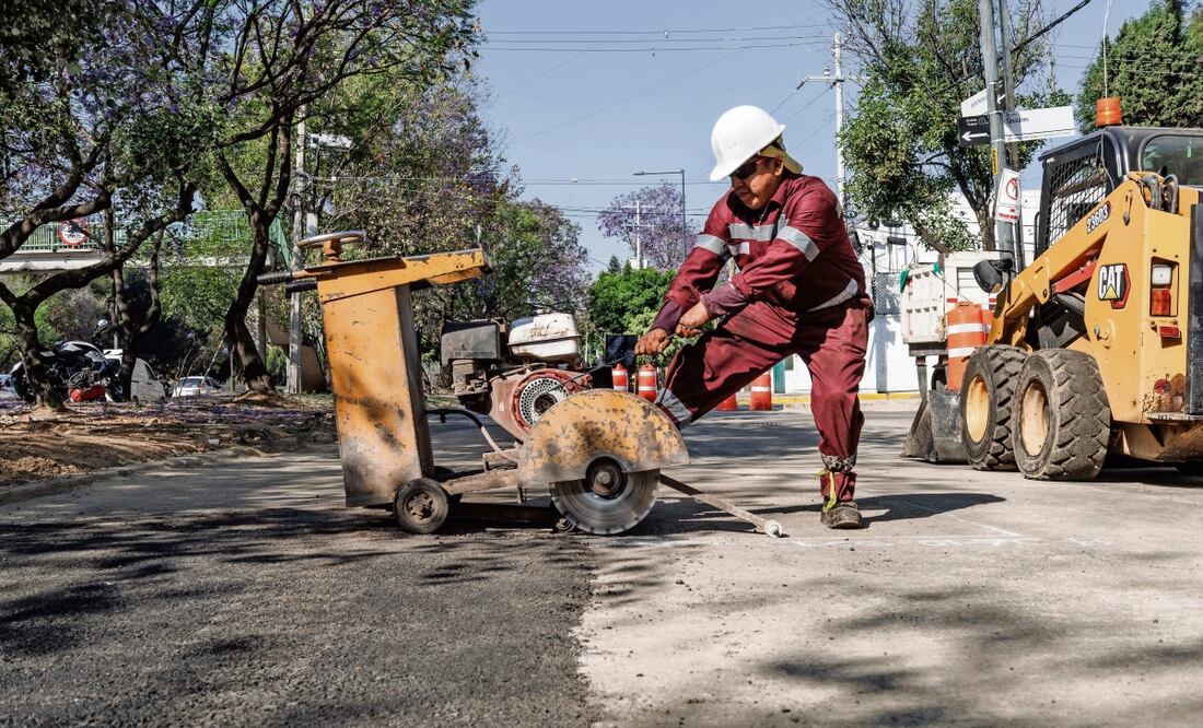 El Bachetón lleva un avance de más del 82% en solo 70 días, aseguró la jefa de Gobierno, Clara Brugada (28/03/2025) Foto: Yaretzy M. Osnaya | EL Universal