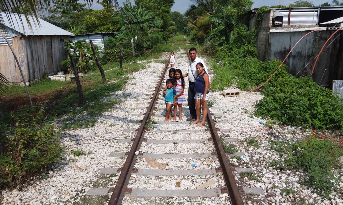 Recorrido por los tramos 1, 2, 3 del Tren Maya. Foto: Diego Prado, EL UNIVERSAL.