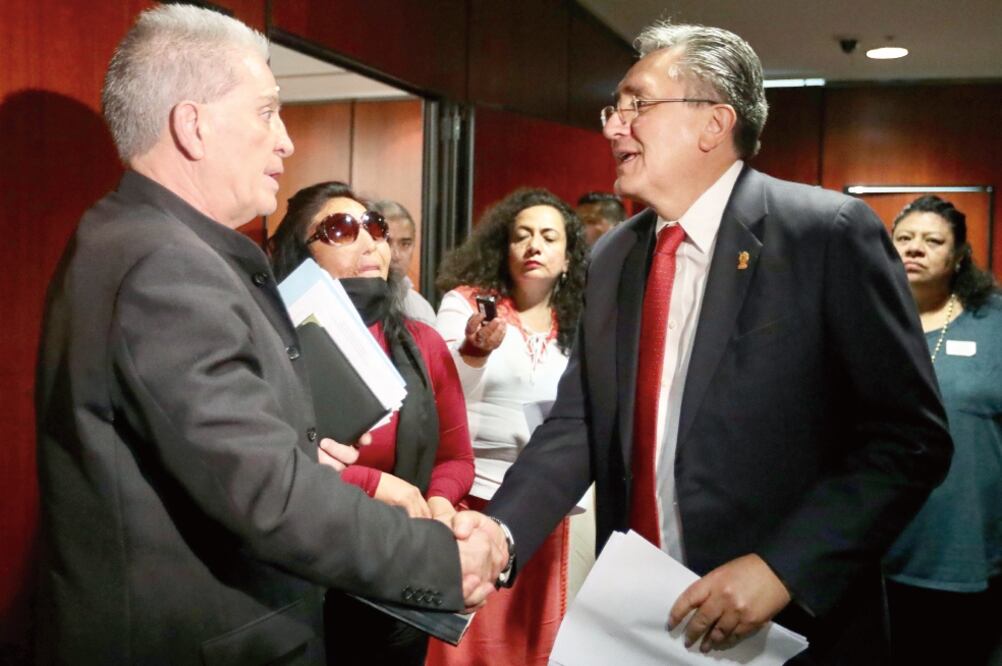 Luis Raúl González acudió a un foro sobre feminicidio en México organizado por el Senado. (ARIEL OJEDA. EL UNIVERSAL)