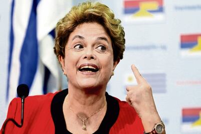 Rousseff habla sobre la democracia en Uruguay
