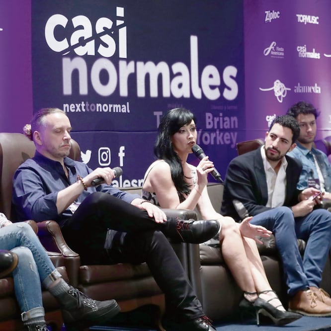 “Casi normales es la obra que más miedo me ha dado”, explicó Susana Zabaleta. Foto: ALEJANDRA LEYVA. EL UNIVERSAL