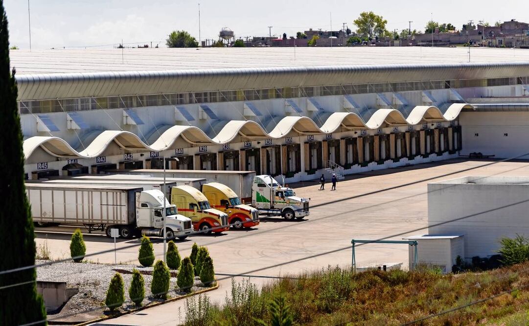 Megafarmacia, ubicada en Huehuetoca, Estado de México, ocupa una superficie de 425 mil 389 m2. Foto: Hugo Salvador / EL UNIVERSAL