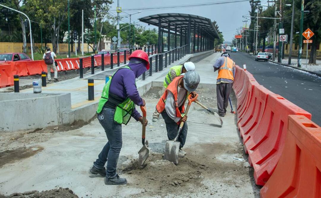Con avance del 76%, obra en Línea 6 del Metrobús: Sobse