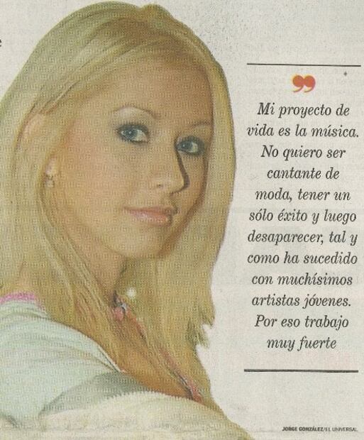 El día que Christina Aguilera cantó por primera vez en México: "Tiene voz de negra, pero cara de ángel"