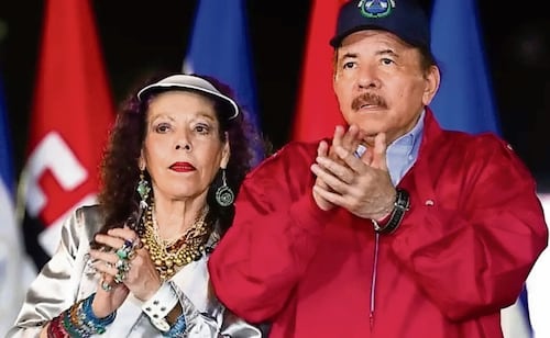 Copresidenta de Nicaragua tilda de "lamesuelas" a opositores exiliados; asegura que en su país "está Dios y la paz"