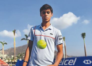 Los Cabos ya esperan a Rodrigo Pacheco; el tenista mexicano mantiene los pies sobre la tierra y la raqueta en alto