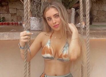 Amely, hermana de Nodal tiene el corte de bikini más original para esta temporada