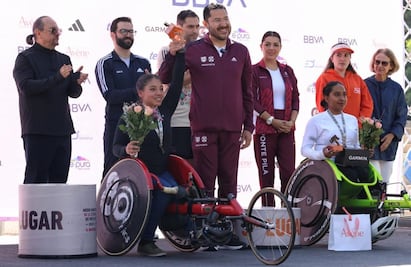 Destaca Batres participación de corredores en el Medio Maratón, “fue una fiesta excepcional”