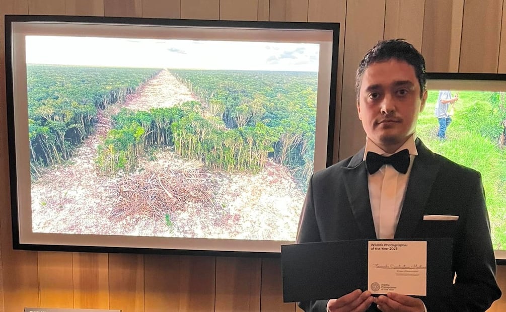 Martínez Belmar ganó por segundo año consecutivo y ha sido reconocido por su destacada labor en el mundo de la fotografía de naturaleza. Foto: Facebook