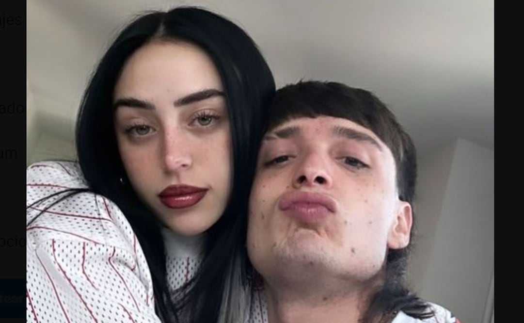 Nicki Nicole y Peso Pluma compartieron en redes una foto juntos hace unos días.