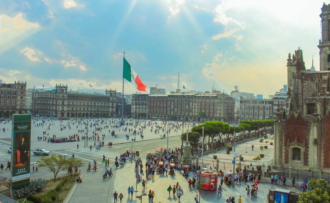 Zócalo de CDMX. Foto: Pixabay