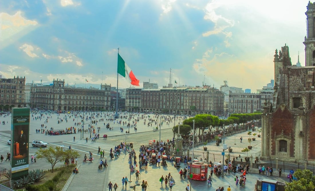 Zócalo de CDMX. Foto: Pixabay