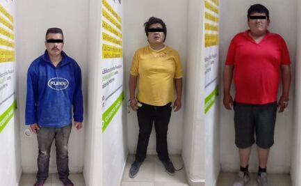 Detienen a tres por robo de un auto en Ecatepec