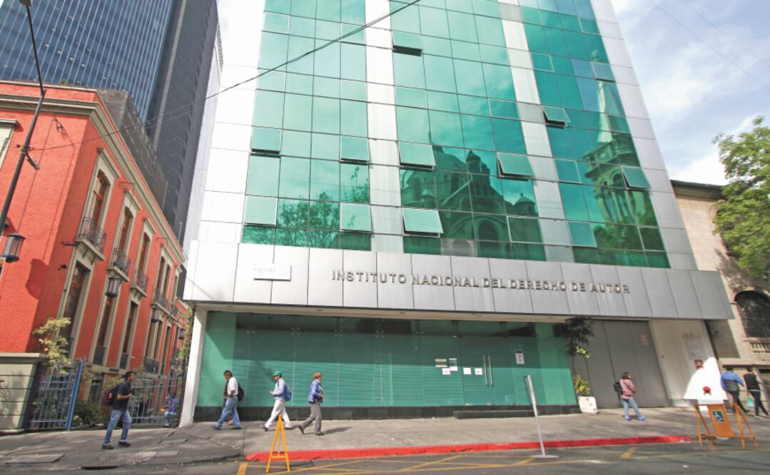 Fachada del Instituto Nacional del Derecho de Autor (INDAUTOR). Foto: Carlos Mejía/EL UNIVERSAL.