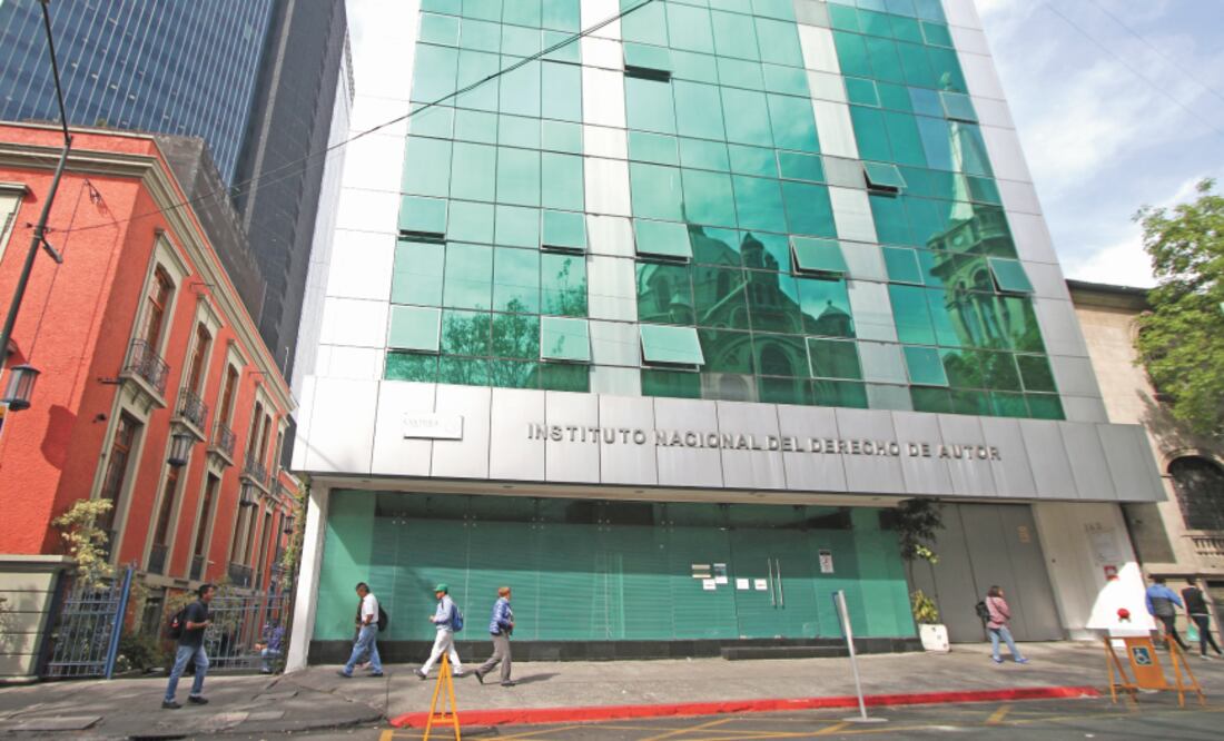 Fachada del Instituto Nacional del Derecho de Autor (INDAUTOR). Foto: Carlos Mejía/EL UNIVERSAL.
