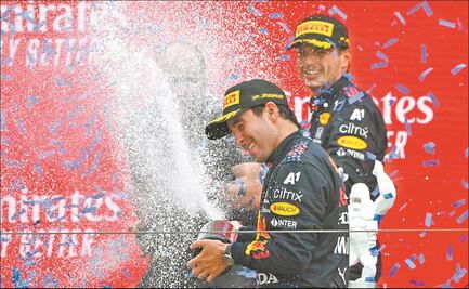 Checo Pérez es una leyenda: Max Verstappen