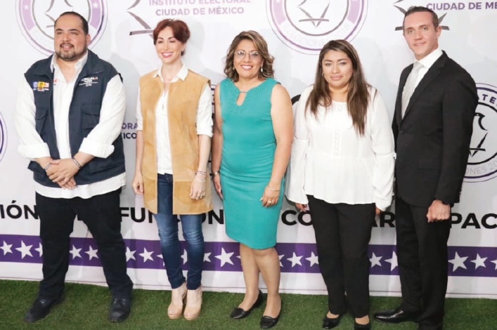 El ejercicio fue organizado por la Instituto Electoral de la Ciudad de México para que los electores conozcan las plataformas de los abanderados. Foto: ESPECIAL