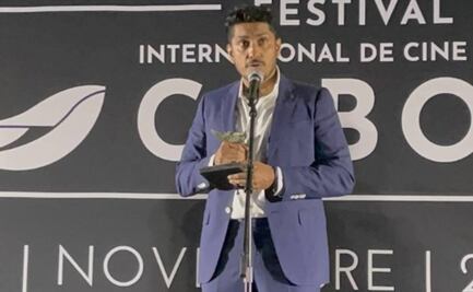 "Un chamaquin de Ecatepec hoy vuela en Marvel": el emotivo discurso de Tenoch Huerta en la clausura del Festival de Cine de los Cabos