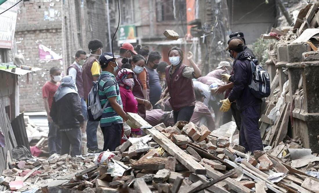Sara Medina pertenecía al Cuerpo de Marines de Estados Unidos que brindaba ayuda humanitaria tras el terremoto en Nepal. (Foto: EFE)