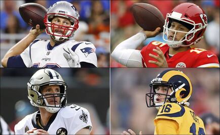 Brady y Brees ya prometían cuando Mahomes y Goff todavía no nacían