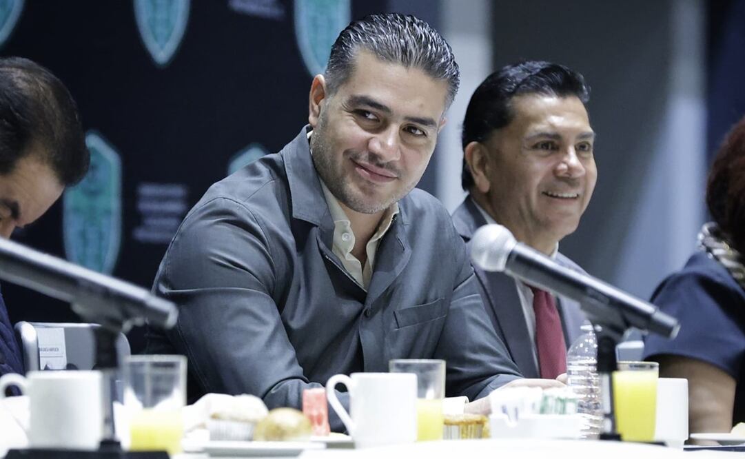 Omar García Harfuch descartó que Genaro García Luna fuera su mentor, como lo señaló la precandidata presidencial de la alianza opositora, Xóchitl Gálvez. Foto: Fernanda Rojas / EL UNIVERSAL